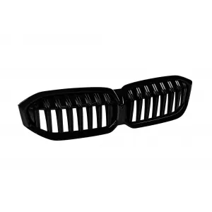 Single slat kidneys in black lacquer suitable for BMW 3 Series G20 sedan, G21 touring after 2023