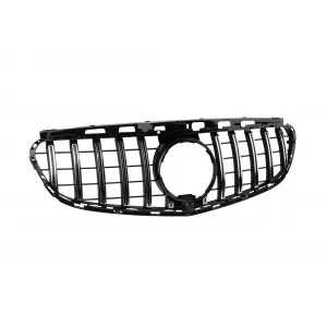 Chrome/black GT style grille suitable for Mercedes E-Class W212 sedan, S212 estate 2014-2016