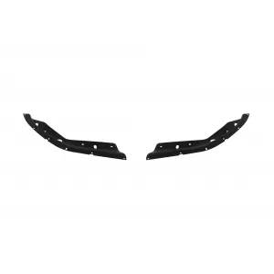Első spoiler splitters-szel BMW 3-as G20 sedan, G21 touring M lökhárítóhoz 2019-tő, fekete lakk-image-6146511
