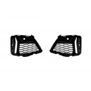 image-41-M340 type grille set with black frame suitable for front M bumper BMW 3 Series G20 sedan, G21 touring after 2019