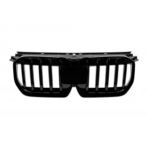 image-22-Single rib vese hűtőrács fekete lakk kivitelben BMW X1 U11 2023-tól