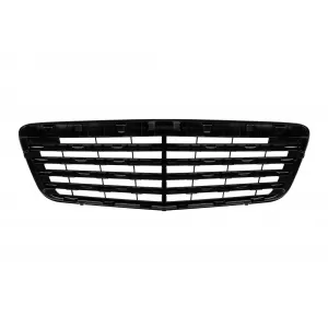 Black lacquer grille suitable for Mercedes E-Class W211 sedan, wagon 2007-2009