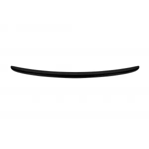 A Design type A trunk spoiler suitable for Mercedes C-Class W205 sedan 2015-2021, black lacquer-image-6146619