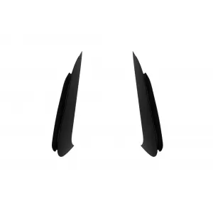 image-12-Aero add-ons type 63 suitable for rear A design bumper of Mercedes C-Class W206, S206 after 2021, black lacquer