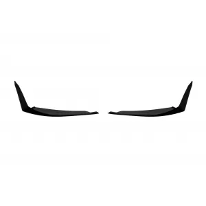 Tuning spoiler suitable for front A Design Line bumper on Mercedes C-Class W206, S206 after 2021, black lacquer-image-6146682