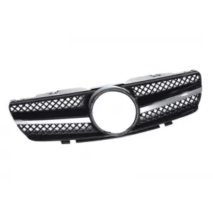 image-23-Króm/fekete hűtőrács A design Mercedes SL R230 2002-2005