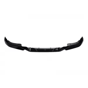image-18-Tuning spoiler suitable for front M bumper on BMW Series 4 G22 coupe after 2022, black lacquer