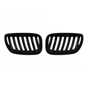 Black kidney grilles suitable for BMW X5 E53 2004-2006