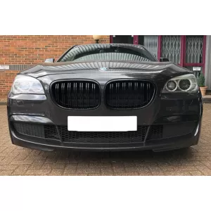 Black kidney grilles suitable for BMW 7 Series F01 short wheelbase, F02 long wheelbase 2008-2015