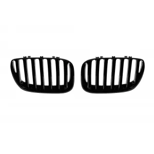 Black kidney grilles suitable for BMW X5 E53 2004-2006