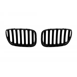 Black kidney grilles suitable for BMW X5 E53 2004-2006