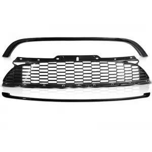 Black lacquer grille suitable for Mini Cooper R56, R57, R55 2010-2014