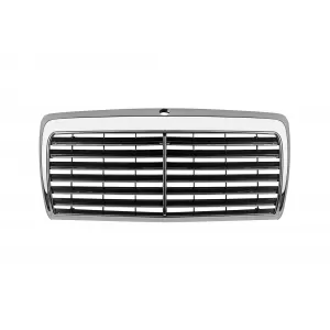 Chrome/black grille suitable for Mercedes E-Class W124 1985-1993