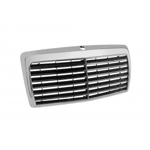 Chrome/black grille suitable for Mercedes E-Class W124 1985-1993