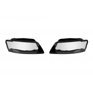 Headlight glass set suitable for Audi A5 2008-2012, left and right