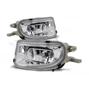 image-29-Fog light kit suitable for Mercedes E-Class W210 1999-2002/SLK R170 1996-2000/CLK W208 1998-2002 chrome, left + right