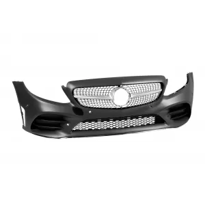Front A Design Line bumper suitable for Mercedes C-Class W205 Sedan, S205 Estate 2013-2020