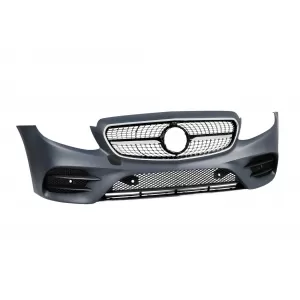 Front A Design Line bumper suitable for Mercedes E-Class W213 sedan, S213 estate 2016-2019