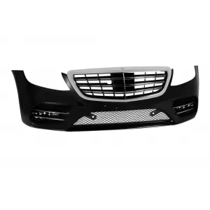Bumper frontal S450 potrivit pentru Mercedes S-Class W222 2018-2020-image-6339688