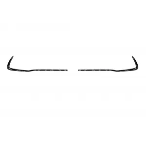 Front A Design Line bumper suitable for Mercedes S-class W223 after 2020 with chrome/black grille