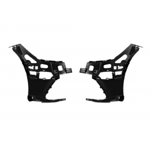 Front A Design Line bumper suitable for Mercedes S-class W223 after 2020 with chrome/black grille