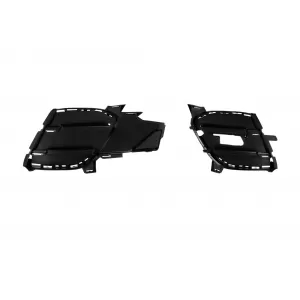 Front A Design Line bumper suitable for Mercedes S-class W223 after 2020 with chrome/black grille