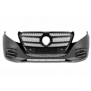 Un kit de tuning style facelift Design Line 25 adapté pour Mercedes V-Class W447 2016-2023 - sans changer les phares-image-6339703