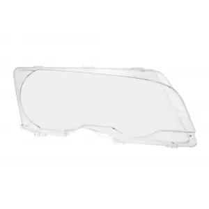 Headlight glass set suitable for BMW 3 Series E46 Coupe, Cabriolet 1998-2002, left and right