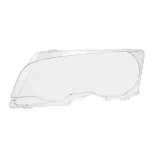 Headlight glass set suitable for BMW 3 Series E46 Coupe, Cabriolet 1998-2002, left and right