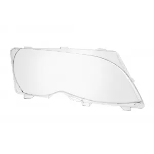 Headlight glass set suitable for BMW 3 Series E46 sedan, touring 2001-2005, left and right