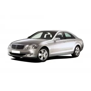 Headlight glass set suitable for Mercedes S-Class W221 2006-2008, left and right