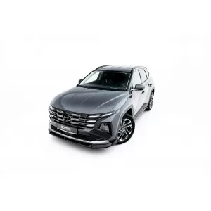 Maxton Design első lökhárító spoiler Hyundai Tucson MK4 Facelift 2024-től, fekete lakkozott-image-6147836