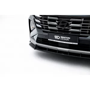 Maxton Design első lökhárító spoiler Hyundai Tucson MK4 Facelift 2024-től, fekete lakkozott-image-6147838