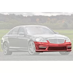 Front A Design bumper suitable for Mercedes S-Class W221 2006-2013 with daytime running lights