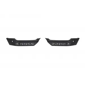 image-28-Additivi per spoiler di tipo BRABUS 4x4 con luci DRL adatti per paraurti anteriore A Design Mercedes G-Class W463 1989-2018, non verniciato