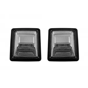 LED side indicators suitable for Mercedes G-Class W463 with W464 design and chrome base
