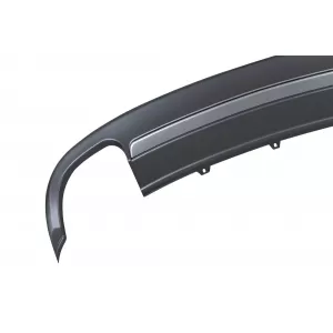 S5-Typ Diffusor mit verchromten Endrohren geeignet für die Standard-Heckstoßstange des Audi A5 Coupé, Cabriolet, 2 Türen 2012-2016 -oo--oo--image-6148372