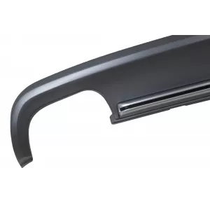 S5-Typ Diffusor mit verchromten Endrohren geeignet für die Standard-Heckstoßstange des Audi A5 Coupé, Cabriolet, 2 Türen 2012-2016 -oo--oo--image-6148373