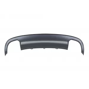 S5-Typ Diffusor mit verchromten Endrohren geeignet für die Standard-Heckstoßstange des Audi A5 Coupé, Cabriolet, 2 Türen 2012-2016 -oo--oo--image-6148374