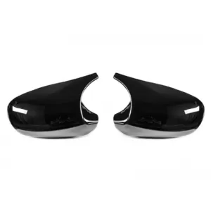 image-42-M3 type mirror caps suitable for BMW 1 Series E87 2009-2011, E82, E88 2010-2013, 3 Series E90 sedan, E91 touring 2009-2011, E92 coupe, E93 convertible 2010-2013, black lacquer