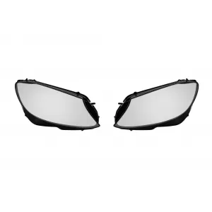 Headlight glass set suitable for Mercedes C-Class W205 sedan, S205 estate 2019-2021, left and right