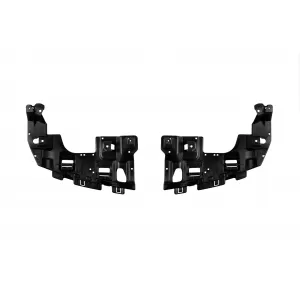 GLE63 Typ Diffusor mit verchromten Endrohren für den hinteren A Design Stoßfänger geeignet für Mercedes GLE W166 2015-2019 -oo--oo-, mit verchromtem Zierleisten-image-6148831