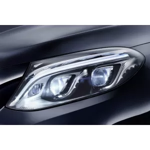 Headlight glass set suitable for Mercedes GLE W166 2016-2019, left and right