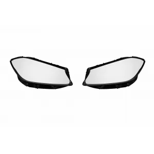 Headlight glass set suitable for Mercedes A-Class W176 2016-2018, left and right