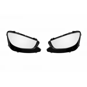 Headlight glass set suitable for Mercedes E-Class W213 sedan, estate 2020-2022, left and right