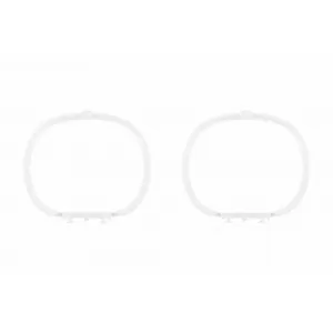 Set de ghiduri de lumină potrivit pentru inel mare pe BMW Seria 1 F20 2010-2019 pentru modelul cu xenon din fabrică, stânga și dreapta