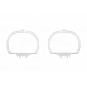 Set de ghiduri de lumină potrivit pentru inel mic pe BMW Seria 1 F20 2010-2019 pentru modelul cu xenon din fabrică, stânga și dreapta