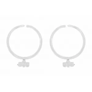 Set de ghiduri de lumină potrivit pentru inel mare pe BMW Seria 5 E60 sedan, E61 touring 2007-2010 pentru modelul cu faruri xenon, stânga și dreapta