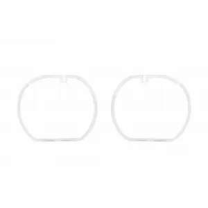 Set de ghiduri de lumină potrivit pentru inel mare pe BMW X1 F48 2016-2020 pentru modelul cu faruri xenon, stânga și dreapta