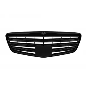 Front A Design Stoßstange Typ S63, S65 mit schwarzem Lackgrill geeignet für Mercedes S-Klasse W221 2006-2013 mit Tagfahrlicht-image-6149907